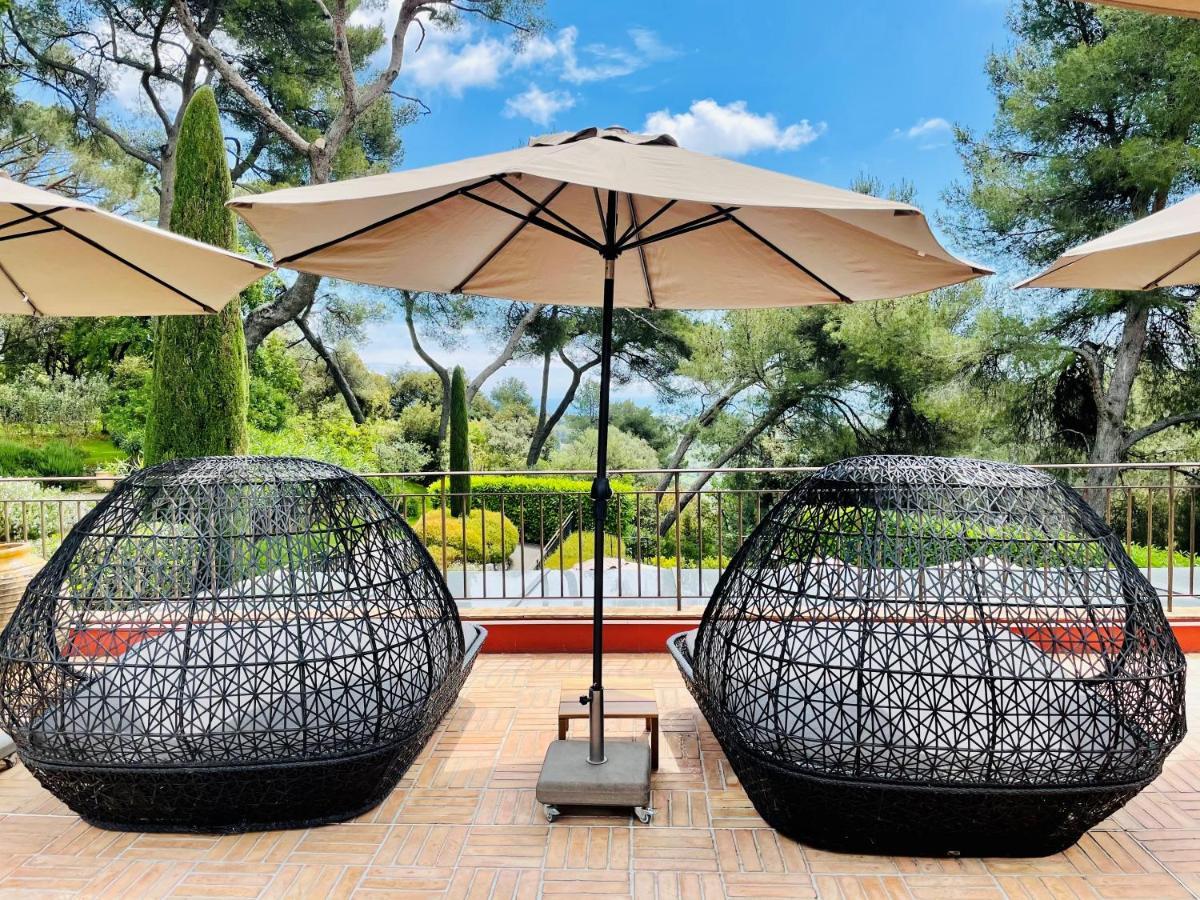 Hotel****Spa & Restaurant Cantemerle Vence Esterno foto